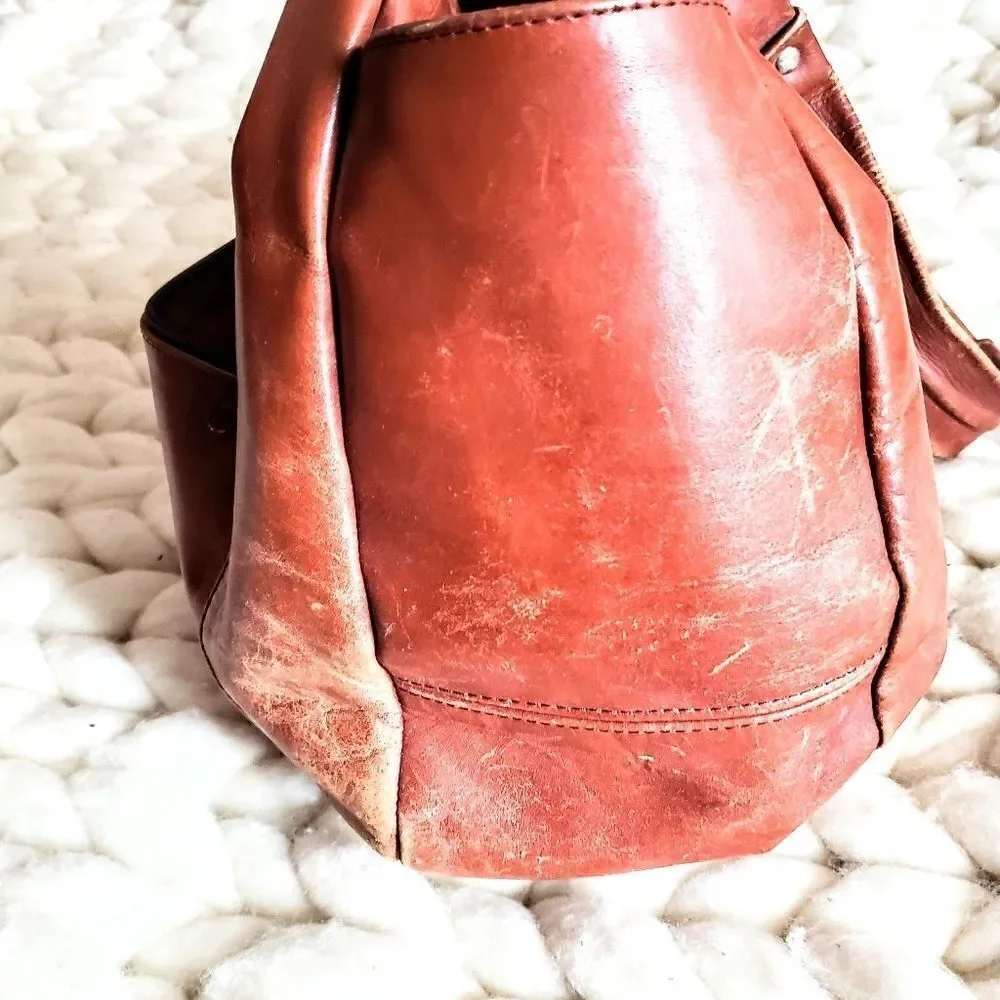 Leather Shoulder Bag Made in Mexico 🇲🇽 10x13x5